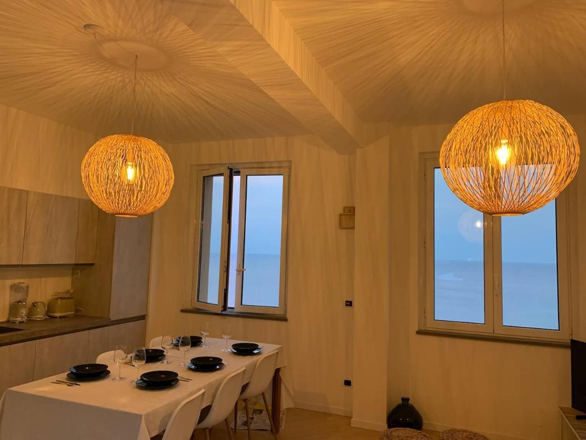 Incanto Sul Mare Con Enorme Terrazza E Piscina Черво Экстерьер фото