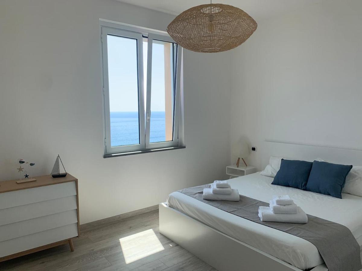 Incanto Sul Mare Con Enorme Terrazza E Piscina Черво Экстерьер фото