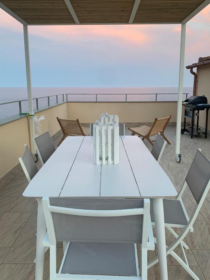 Incanto Sul Mare Con Enorme Terrazza E Piscina Черво Экстерьер фото