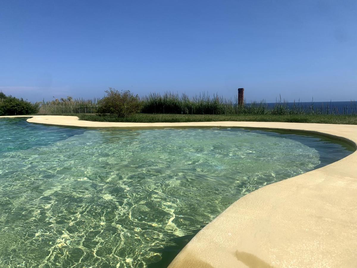 Incanto Sul Mare Con Enorme Terrazza E Piscina Черво Экстерьер фото